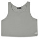 Bodytalk Γυναικεία αμάνικη μπλούζα Crop Top